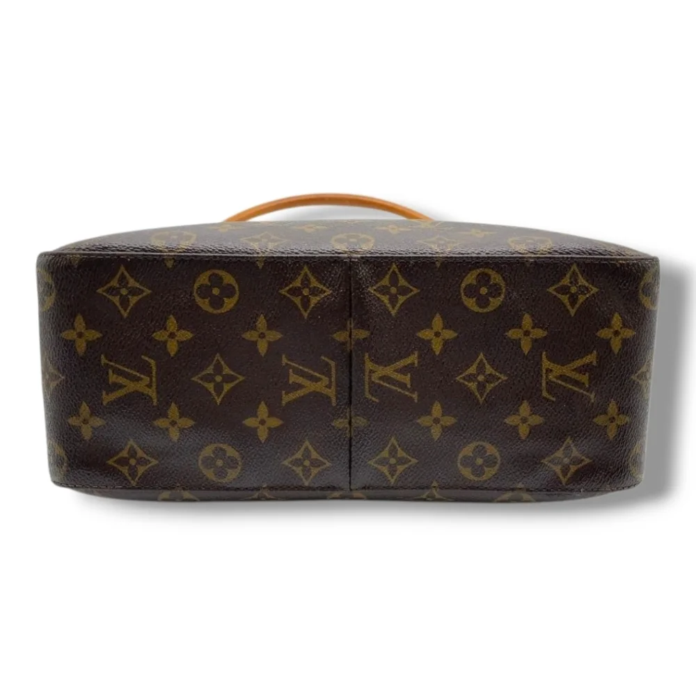Y2K USA Made Vintage Louis Vuitton GM Looping Monogram Canvas Shoulder Handbag